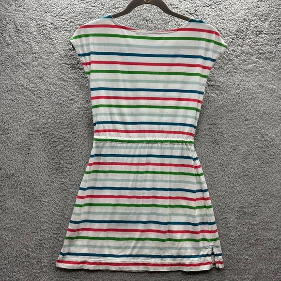 Boden Women's XS Striped Dress Tie Waist Short Sleeves Cotton Blend Casual Fun - Picture 9 of 9